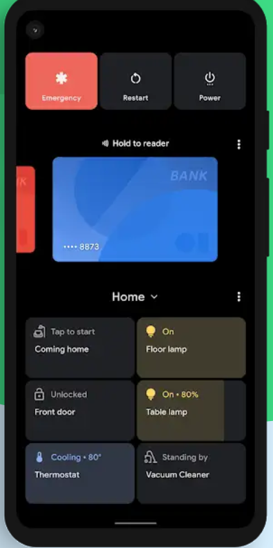 screenshot of Android 11